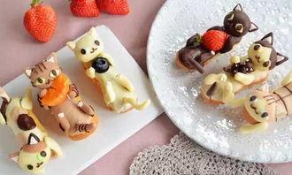 网红动物造型小点心图片